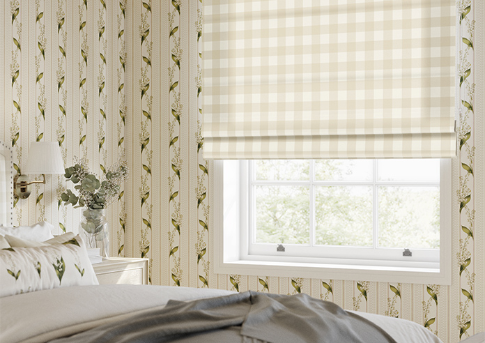 Gingham, Mullacombe - Twist&Fit Roman Blind - Image 5